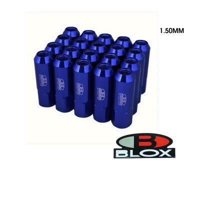 TUERCAS P/LLANTAS AZUL 1.50MM 20 PCS