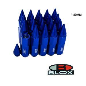 TUERCAS P/LLANTAS AZUL C/PUNTA 1.50MM 20 PCS