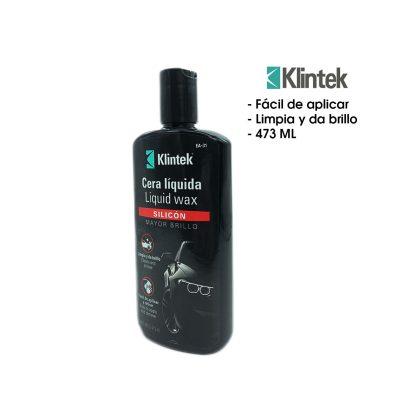 CERA LIQUIDA KLINTEK CON SILICON 473 ML