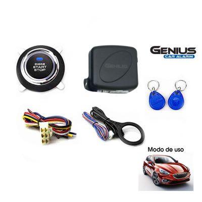 ALARMA P/CARRO GENIUS VTEC BOTON DE STARTER