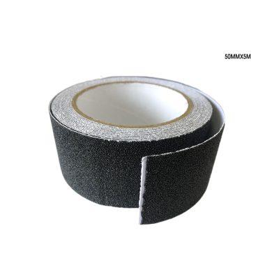 CINTA ADHESIVA ANTIDESLIZANTE NEGRA 50MMX5M 66884