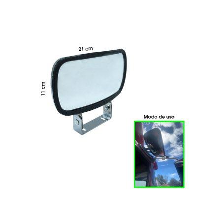 RETROVISOR P/MICROBUS COMPUERTA SUPERIOR CONVEX