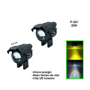 NEBLINERA MOTO DUALCOLOR  EXPANSIVA  1.3A 9-36V 20W U121-01