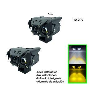 NEBLINERA MOTO DUAL COLOR EXPANSIVA 12-20V  GZD-178-02