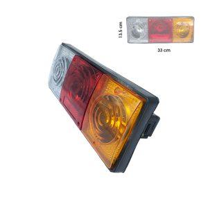LAMPARA P/CAMION  AMBAR ROJO CLEAR CJ-L-002 PAR