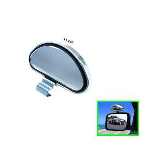 RETROVISOR 11X5.5CM AJUSTABLE SIDE SILVER