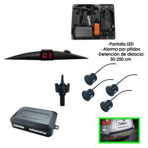 SENSOR REVERSA PARA PARQUEO  6 PCS 4 SENSORES KZ-067