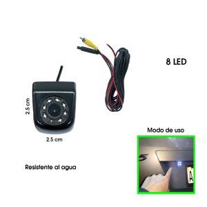 CAMARA P/RETROCESO 8 LED EMPOTRAR KZ-017E8