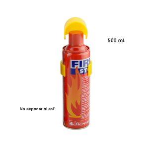 EXTINGUIDOR 500 ML NO EXPONER AL SOL FIRE STOP