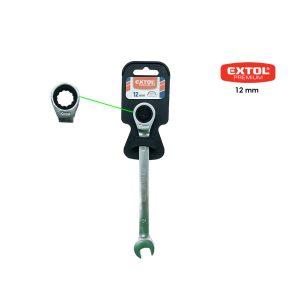 LLAVE COLA Y CORONA C/RATCHET 12 MM EXTOL
