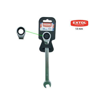 LLAVE COLA Y CORONA C/RATCHET 13MM EXTOL