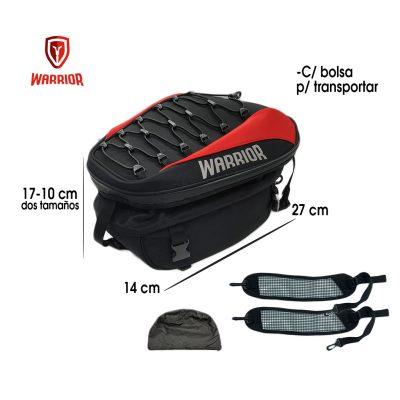 BOLSO ORGANIZADOR P/ MOTO  PARA PARRILLA