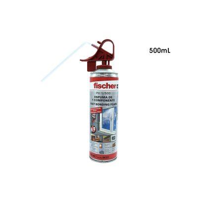 ESPUMA SELLADORA DE POLIURETANO 500ML FISCHER