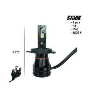 BOMBILLO LED H4 STARK L/6000LM//6500K CREE H6LM
