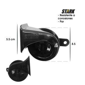 BOCINA CARACOL STARK 80MM 105-118DB 410/510HZ  A020096