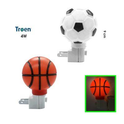 LAMPARITA DE NOCHE PELOTA 4W BASKET Y FOOT TROEN