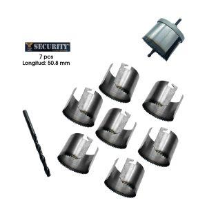 SIERRAS P/INSTALAR CHAPAS CON BROCA 7PCS