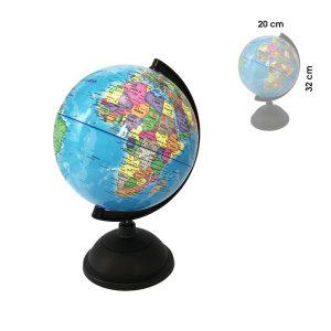 GLOBO TERRAQUEO 20X32CM PVC  AE-1368