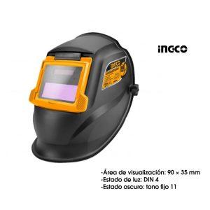CARETA PARA SOLDAR VIDRIO 90X35MM AUTOMATICA INGCO