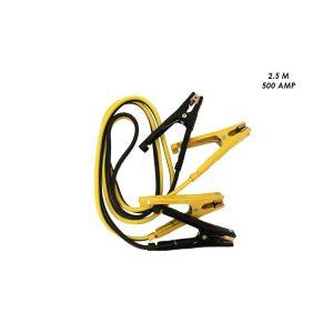 CABLE P/PASAR CORRIENTE 500 AMP 2.50 MT AMARILLO NEGRO