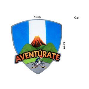 CALCOMANIA DE GEL AVENTURATE BICI