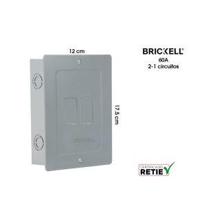CAJA P/FLIPONES 2 CIRCUITOS 20X14CM BK-1409