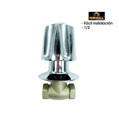 LLAVE DE DUCHA GRANDE CAPUCHON METAL BRICKELL BK-1417