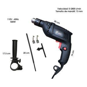 BARRENO ROTOMARTILLO 1/2 500 W REVERSIBLE BS-2013