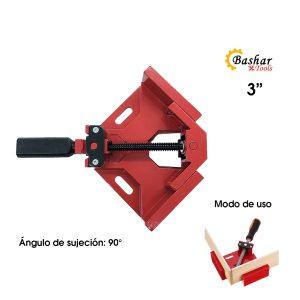 PRENSA ESQUINERA DE ALUMINIO 3 PLG ANGULO 90 GRADOS BS-6113K