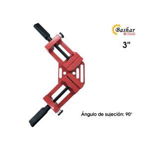 PRENSA ESQUINERA DE ALUMINIO 3 PLG ANGULO 90 GRADOS BS-6114