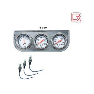 MEDIDORES C/BASE TRIPLE TEMP/BAT/ACEITE CROMADO BZ-3-B