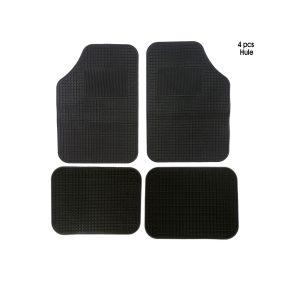 ALFOMBRA  P/CARRO 4 PCS PVC 62X43 43X32 88101 CUADRITOS