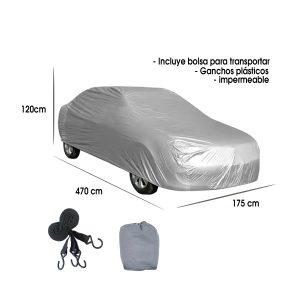 COBERTOR P/CARRO PE L 480X175X120CM C/BOLSA C3EX099-8