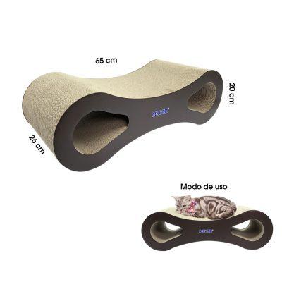 RASCADOR P/GATOS 65X26X20CM INFINITO  CP-448