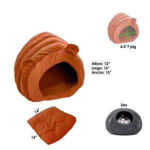 CAMA P/MASCOTA CPBED MOUSE CARAMELO