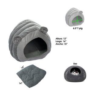 CAMA P/MASCOTA CPBED MOUSE GRIS