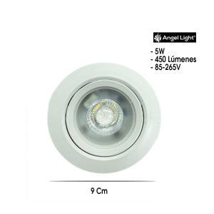 LAMPARA OJO DE BUEY LED 5 W REDONDO DZ101R-5W