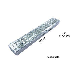 LAMPARA DE EMERGENCIA 60 LED 110V 4-6 HORAS ROCKWELL