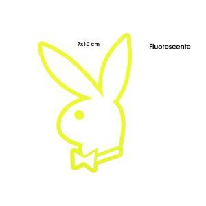 CALCOMANIA FLUORECENTE PLAY BOY 10X7CM