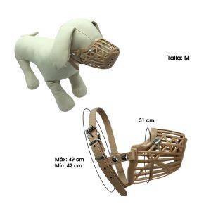 BOZAL P/PERRO PLASTICO N0 5 M 42-49CM  FPL037-5