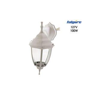 LAMPARA FAROL BLANCA CUADRADA