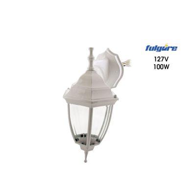 LAMPARA FAROL BLANCA CUADRADA
