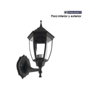 LAMPARA FAROL NEGRO CUADRADA 100W