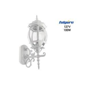 LAMPARA DE PARED FAROL COLONIAL BLANCA
