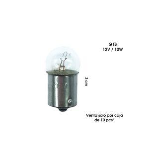 BOMBILLO G18 (67) CLEAR 12V 10W BA15S