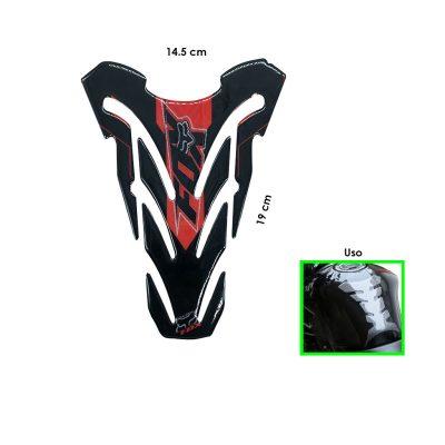 STICKER GEL P/TANQUE DE MOTO DELGADA FOX