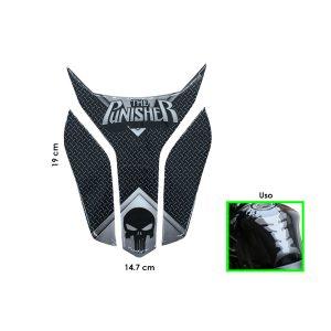 STICKER GEL P/TANQUE DE MOTO PUNISHER ANCHO