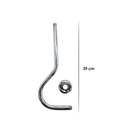 TUBO P/DUCHA C/CHAPA 1/2  145-GRI1946-P/0122-P