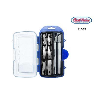 CUCHILLAS EXACTO 9 PCS H01970 BESTVALUE