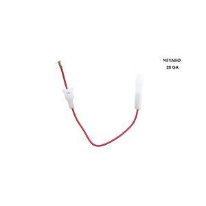 PORTA FUSIBLES VIDRIO 20GA ROJO MIYAKO HD-013